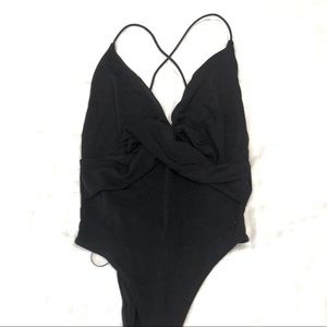 Zara black bodysuit